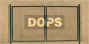 Brána DOPS dvoukřídlá 3150x1250